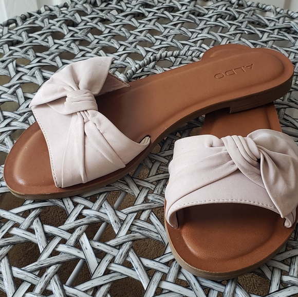 Aldo Sandals | Women's Size 6 | Blush - Picture 1 of 6